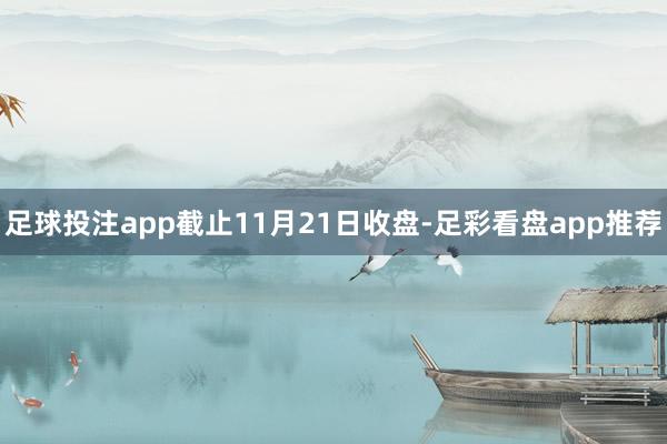 足球投注app截止11月21日收盘-足彩看盘app推荐