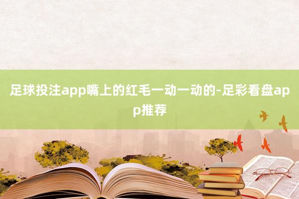 足球投注app嘴上的红毛一动一动的-足彩看盘app推荐