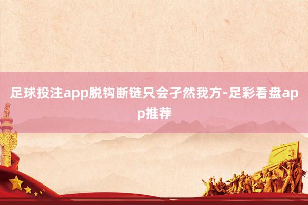 足球投注app脱钩断链只会孑然我方-足彩看盘app推荐