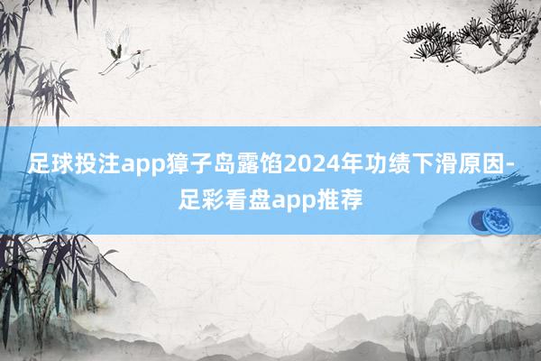 足球投注app 獐子岛露馅2024年功绩下滑原因-足彩看盘app推荐